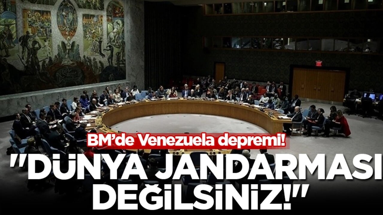 BM Güvenlik Konseyi’nde Venezuela düellosu: ABD’ye "dünya polisi" tepkisi!
