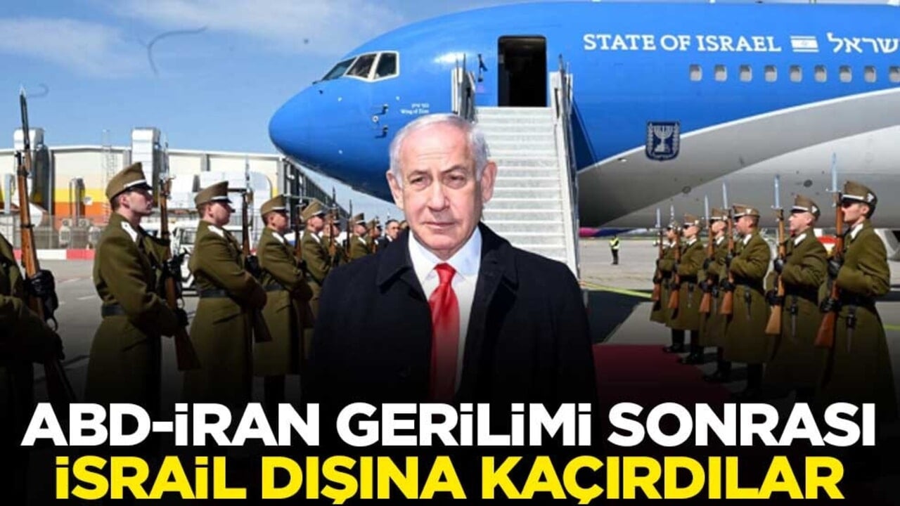 Bunların cesareti bu kadar! Netanyahu'nun uçağı İsrail dışına götürüldü