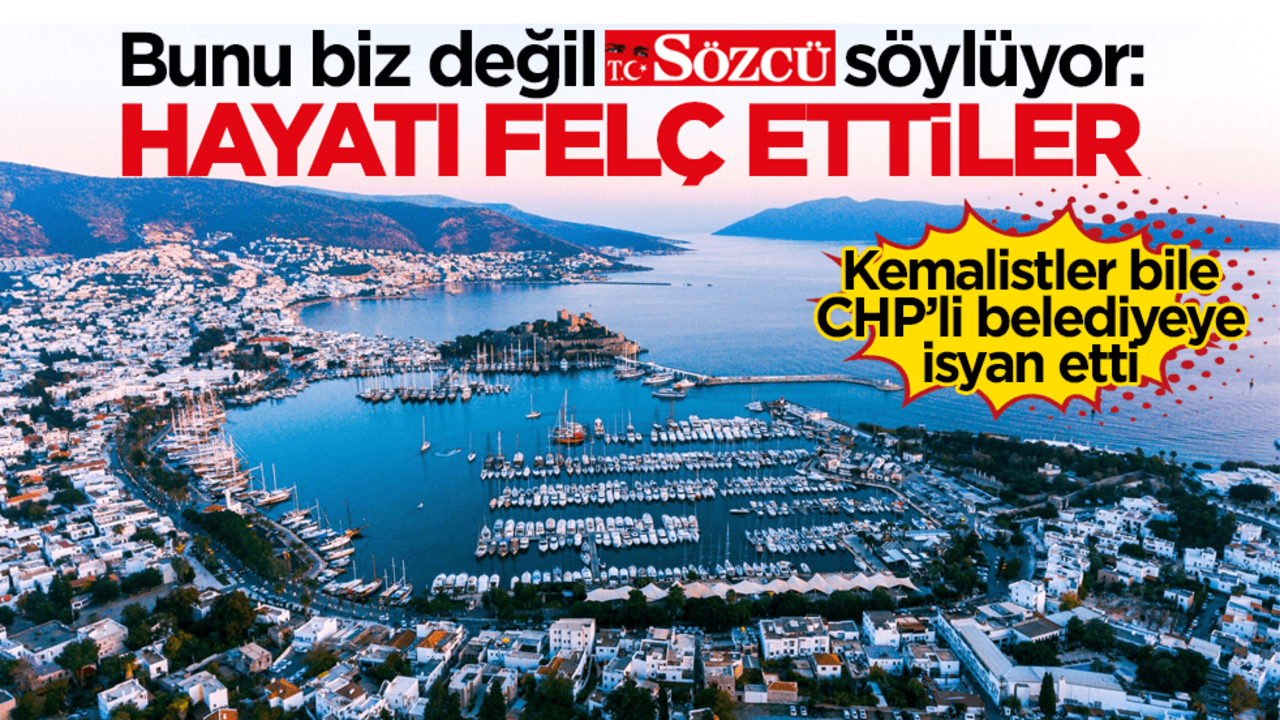 Bunu biz değil Sözcü söylüyor: Hayatı felç ettiler