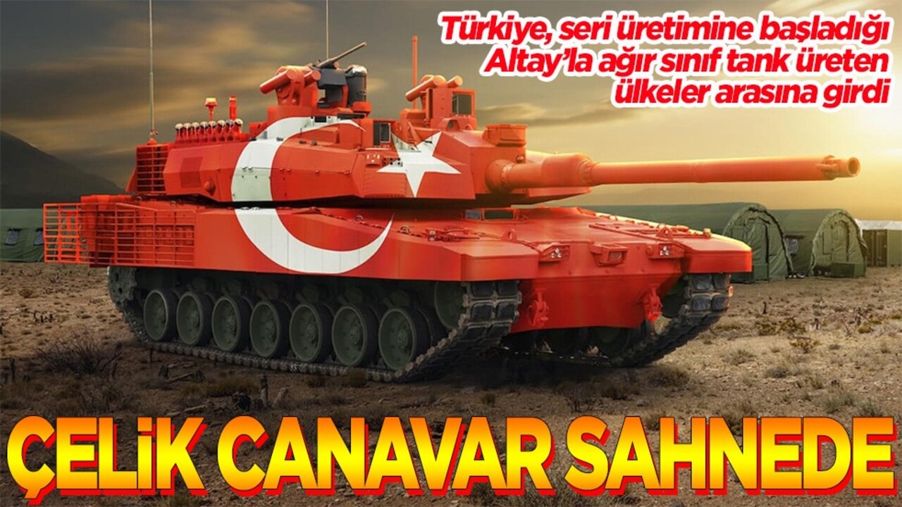 Çelik canavar sahnede