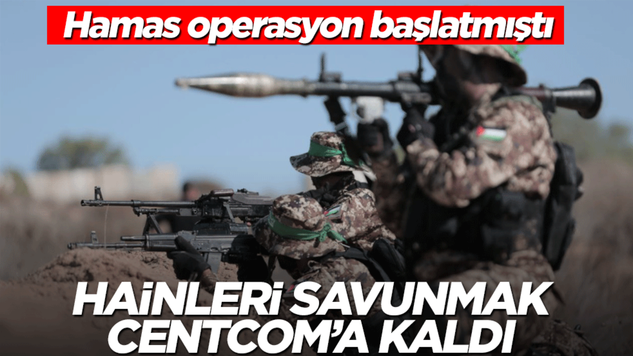 CENTCOM'dan Hamas'a "hainlere operasyon yapmayın" çağrısı
