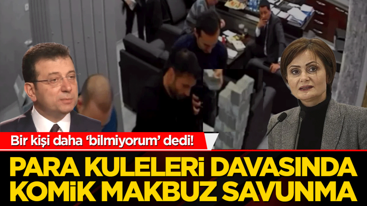 Bir kişi daha ‘bilmiyorum’ dedi! Para kuleleri davasında komik makbuz savunma