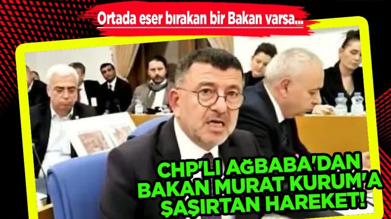CHP’li Ağbaba’dan Bakan Kurum’a teşekkür