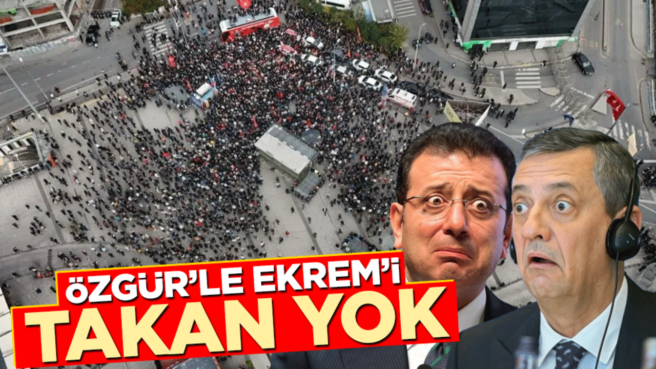 CHP’liler bile bunlardan illallah etti… Özgür ve Ekrem’e halktan tokat gibi cevap