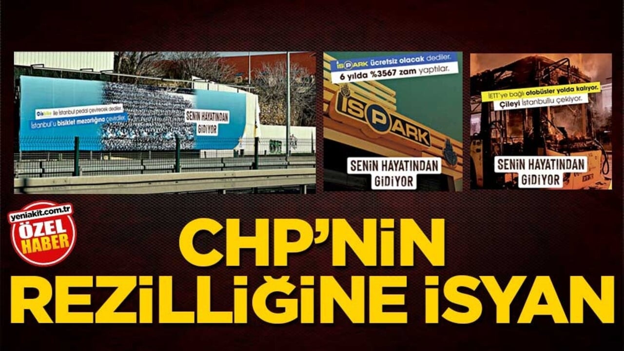 CHP’nin rezilliğine isyan