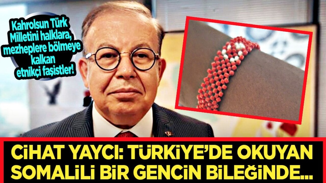 Cihat Yaycı sosyal medyada paylaştı: Kahrolsun Türk Milletini halklara mezheplere bölmeye kalkan etnikçi faşistler