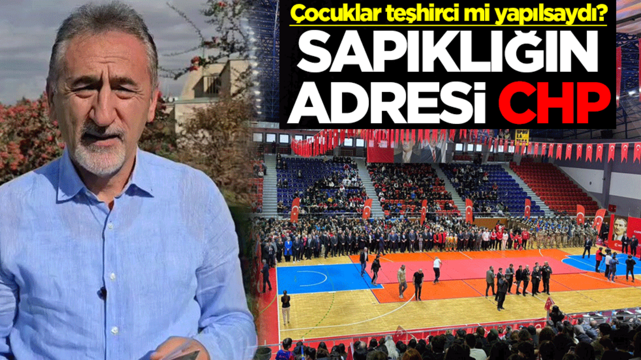 Çocuklar teşhirci mi yapılsaydı? Sapıklığın adresi CHP