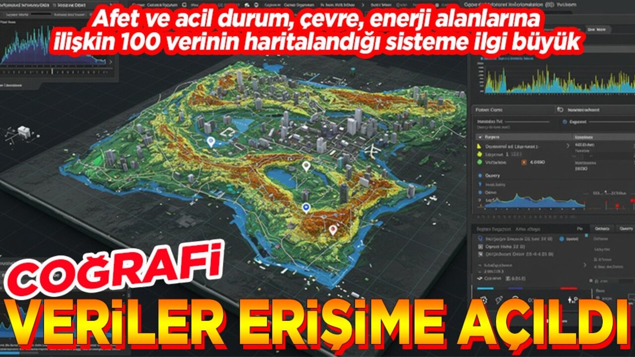 Coğrafi verilere erişim açıldı