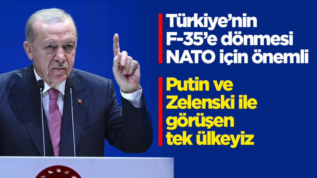 Cumhurbaşkanı Erdoğan: NATO güvenliği Türkiye'siz olmaz