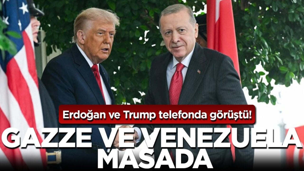 Cumhurbaşkanı Erdoğan, Trump ile telefonda görüştü