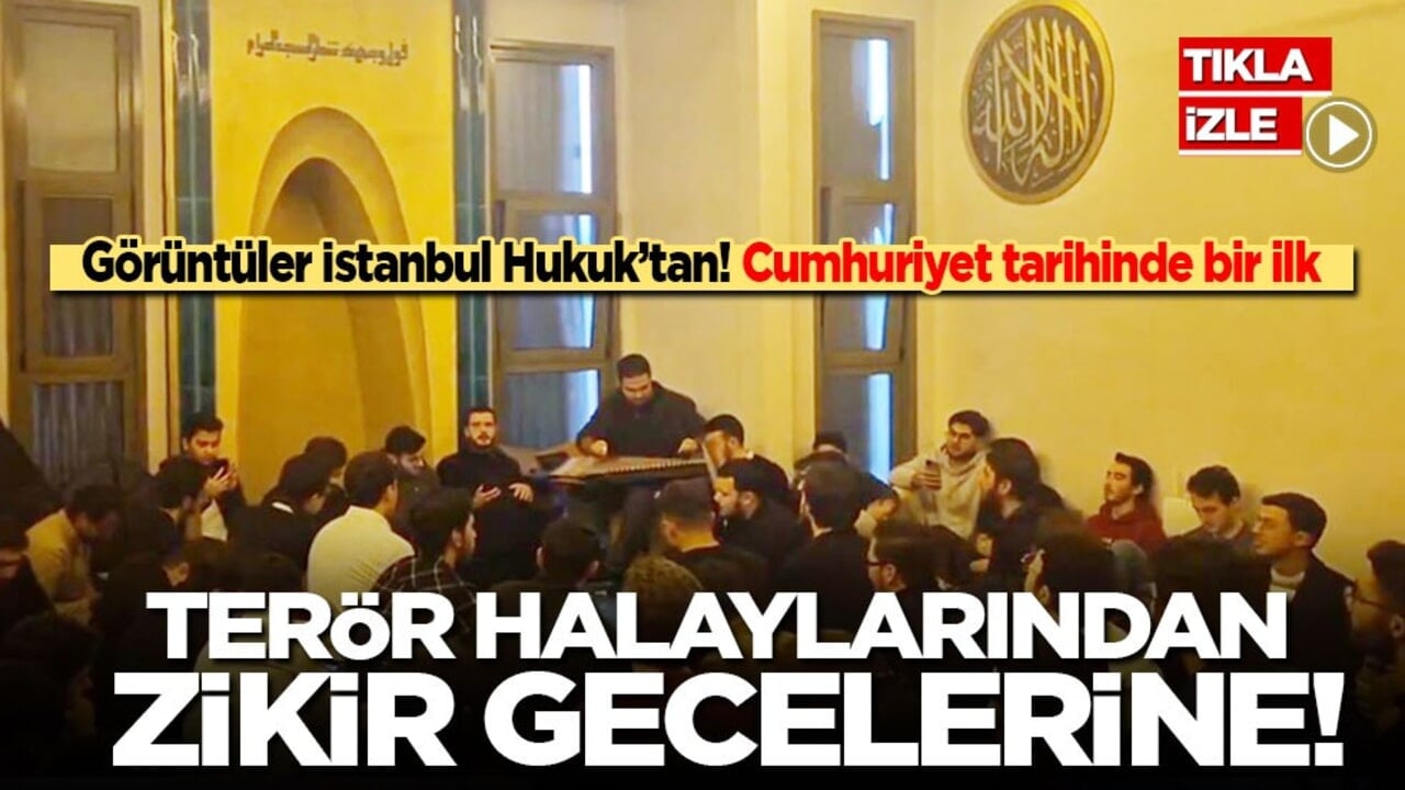 Cumhuriyet tarihinde bir ilk: Terör halaylarından zikir gecelerine!