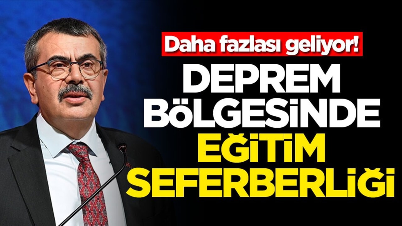 Daha fazlası geliyor! Deprem bölgesinde eğitim seferberliği