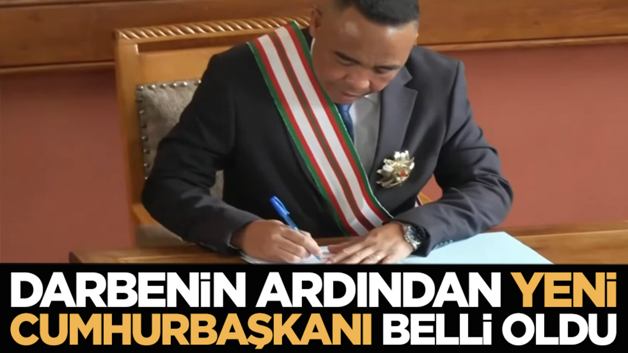 Darbenin ardından yeni cumhurbaşkanı belli oldu!