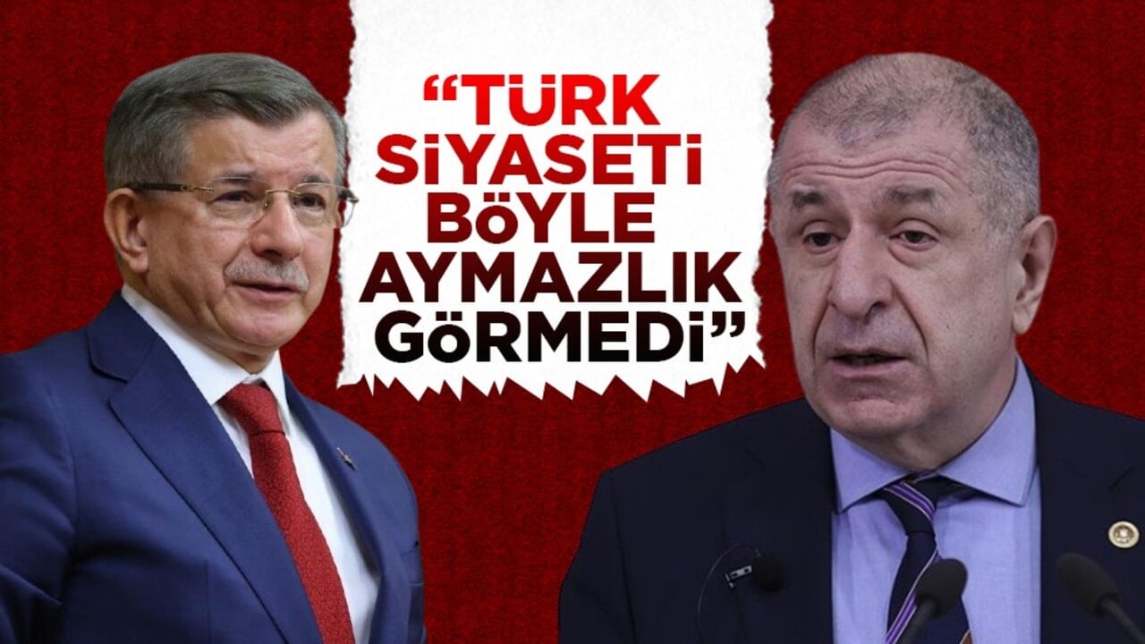 Davutoğlu’ndan Özdağ’a: "Türk siyaseti böyle aymazlık görmedi"