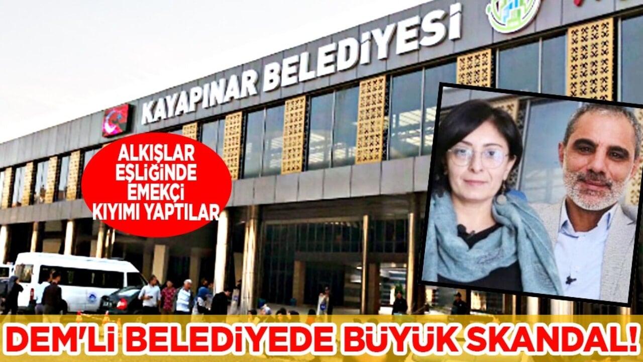 DEM'li belediyede büyük skandal: Alkışlar eşliğinde emekçi kıyımı yaptılar...