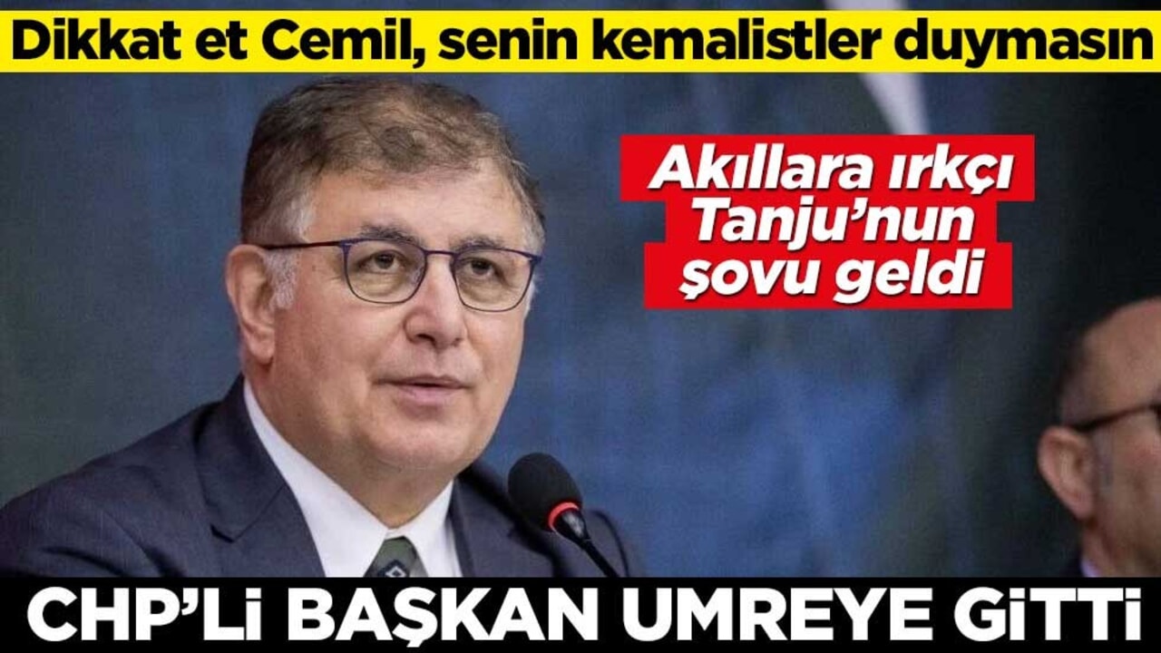 İzmir Büyükşehir Belediye Başkanı Cemil Tugay Umre'ye gitti