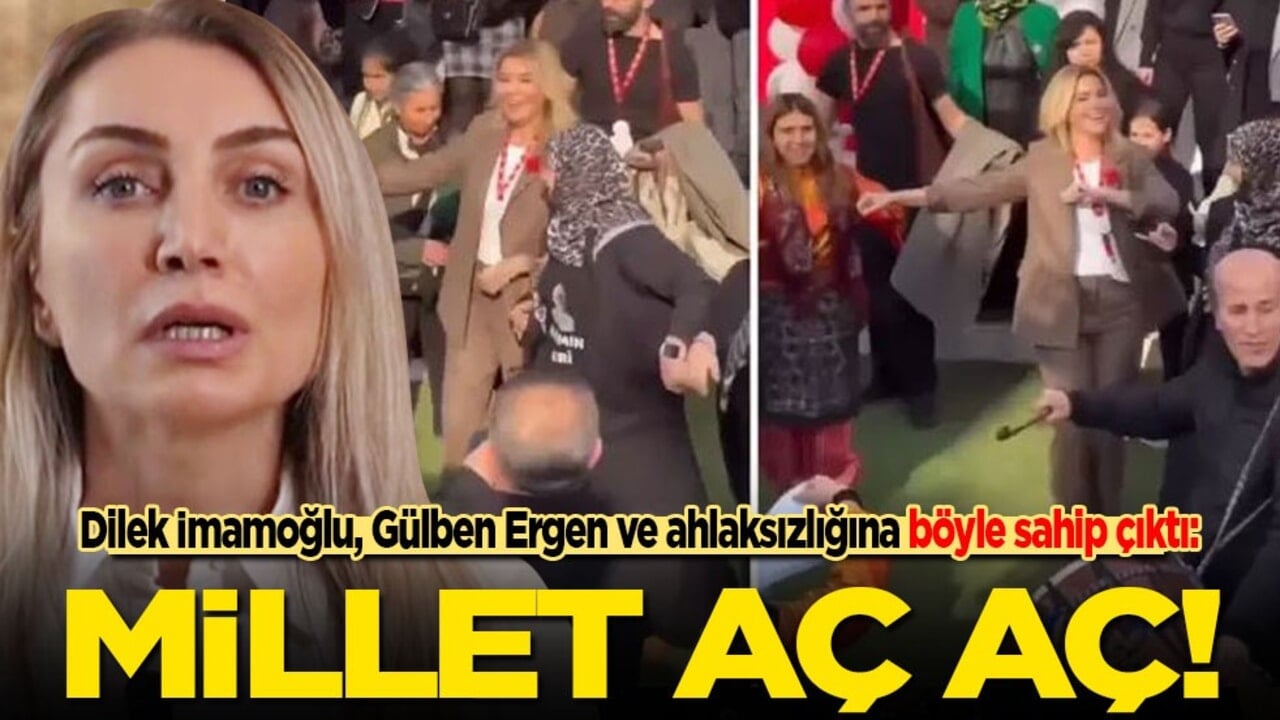 Dilek İmamoğlu, Gülben Ergen ve ahlaksızlığını böyle savundu: Millet aç aç