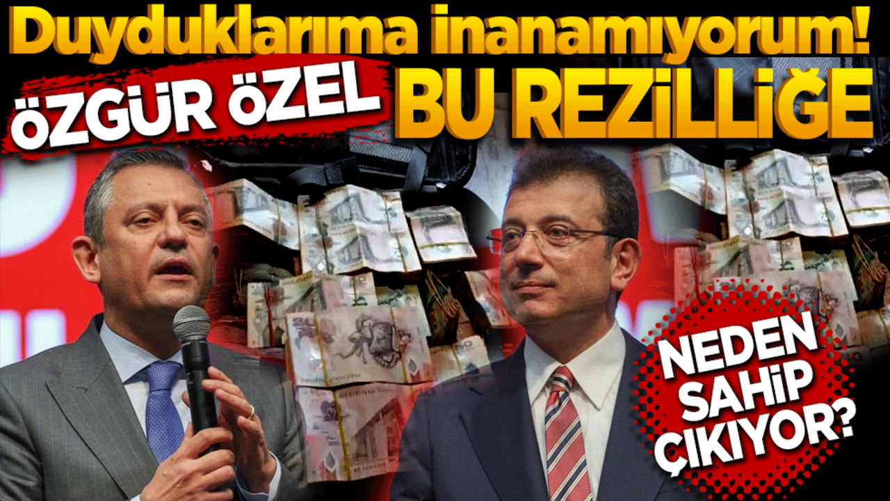 Duyduklarıma inanamıyorum! Özgür Özel bu rezilliğe niye sahip çıkıyor?