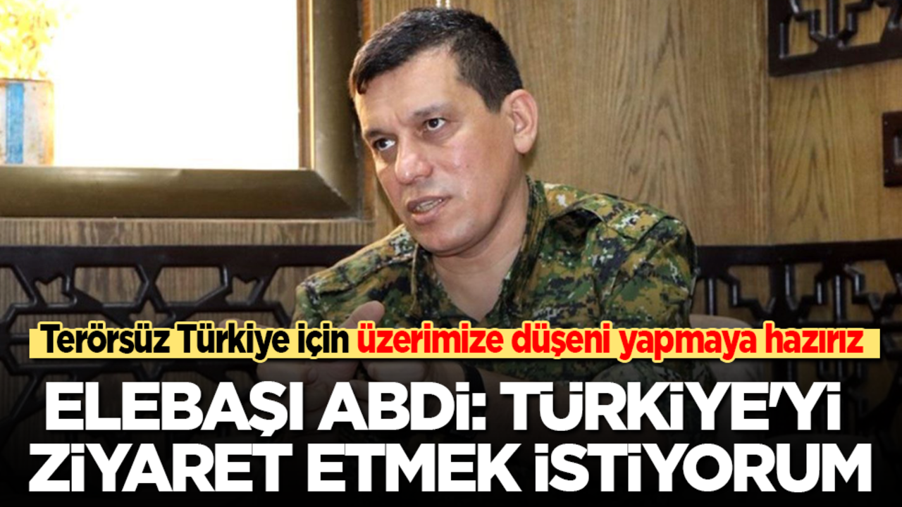 Elebaşı Abdi: Terörsüz Türkiye süreci için üzerimize düşeni yapmaya hazırız