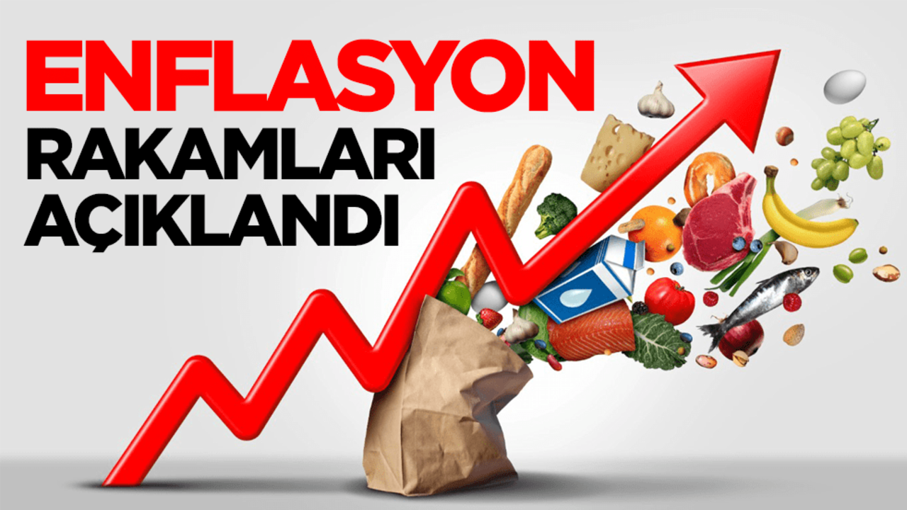 Enflasyon rakamları açıklandı