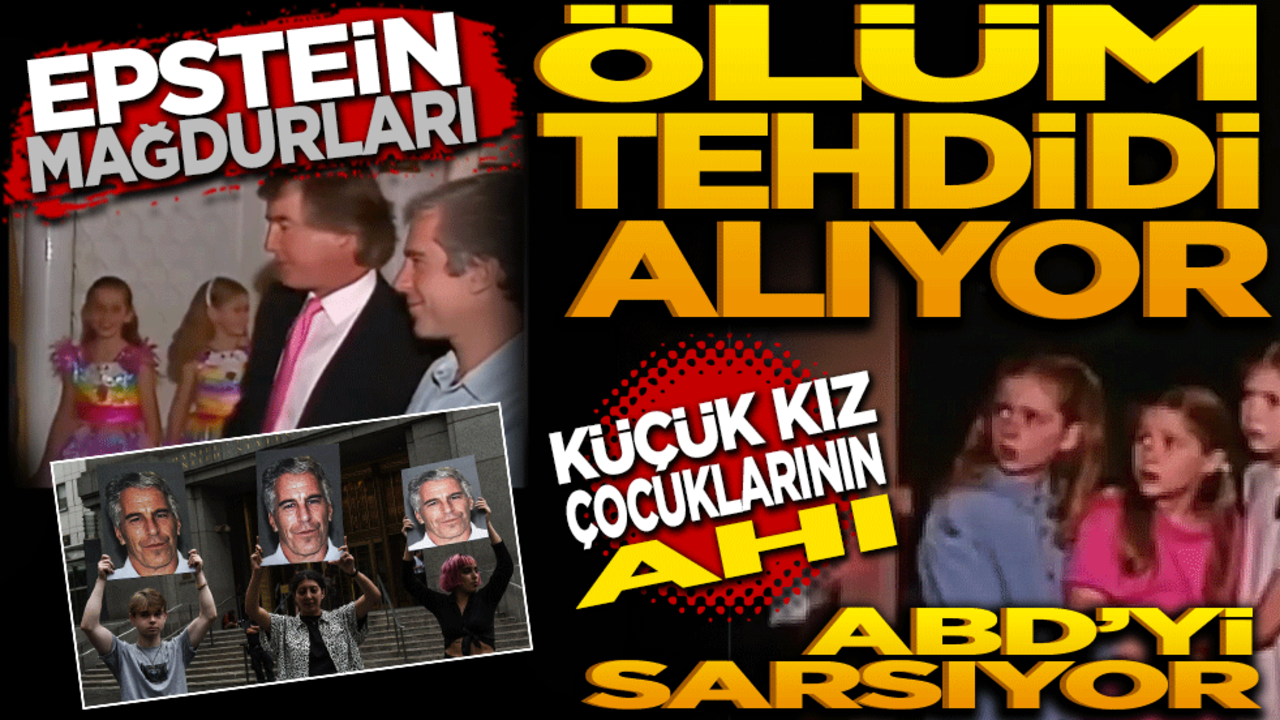 Epstein mağdurları ölüm tehdidi alıyor! Küçük kız çocuklarının ahı ABD’yi sarsıyor