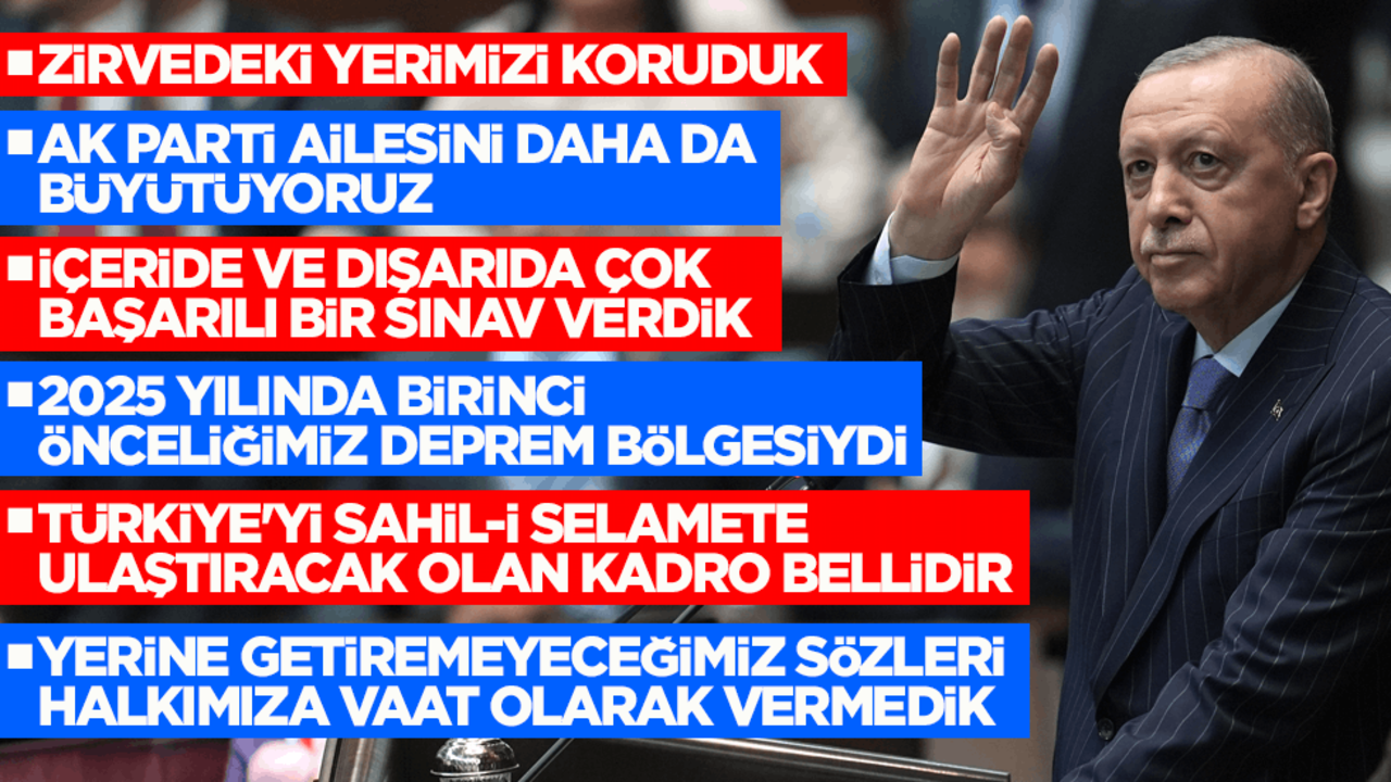 Cumhurbaşkanı Erdoğan’dan 2026 mesajı: Ülkemiz için reform yılı olacak