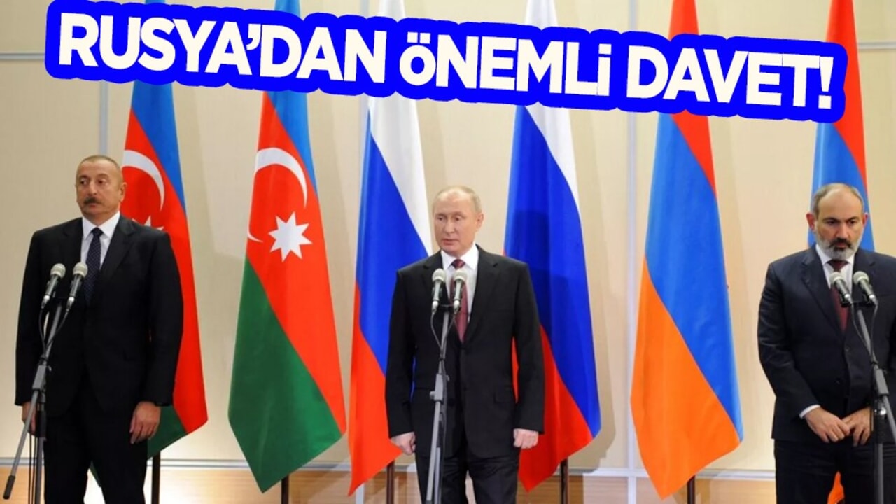 Ermenistan ve Azerbaycan'ı barış anlaşması için davet ettiler! Rusya, iki o ülke için aktif diyerek ilan etti!