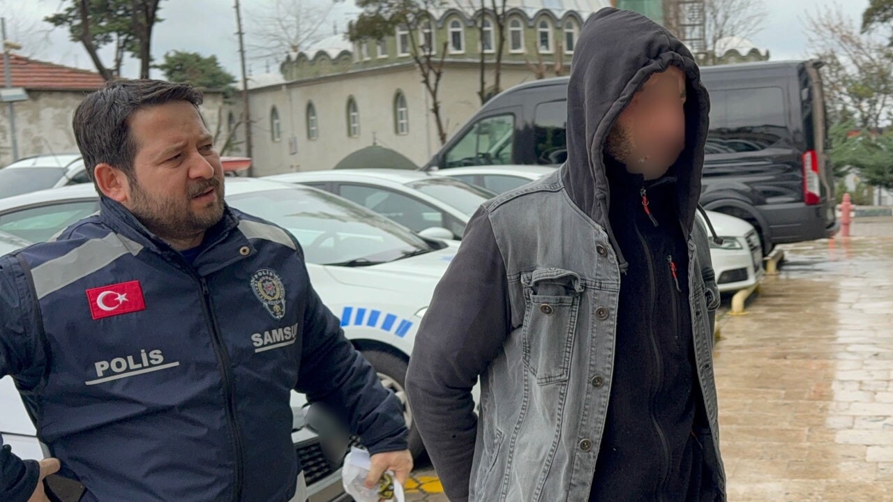 Eşini tehditten serbest kalır kalmaz koşup eşini dövdü: Tutuklandı