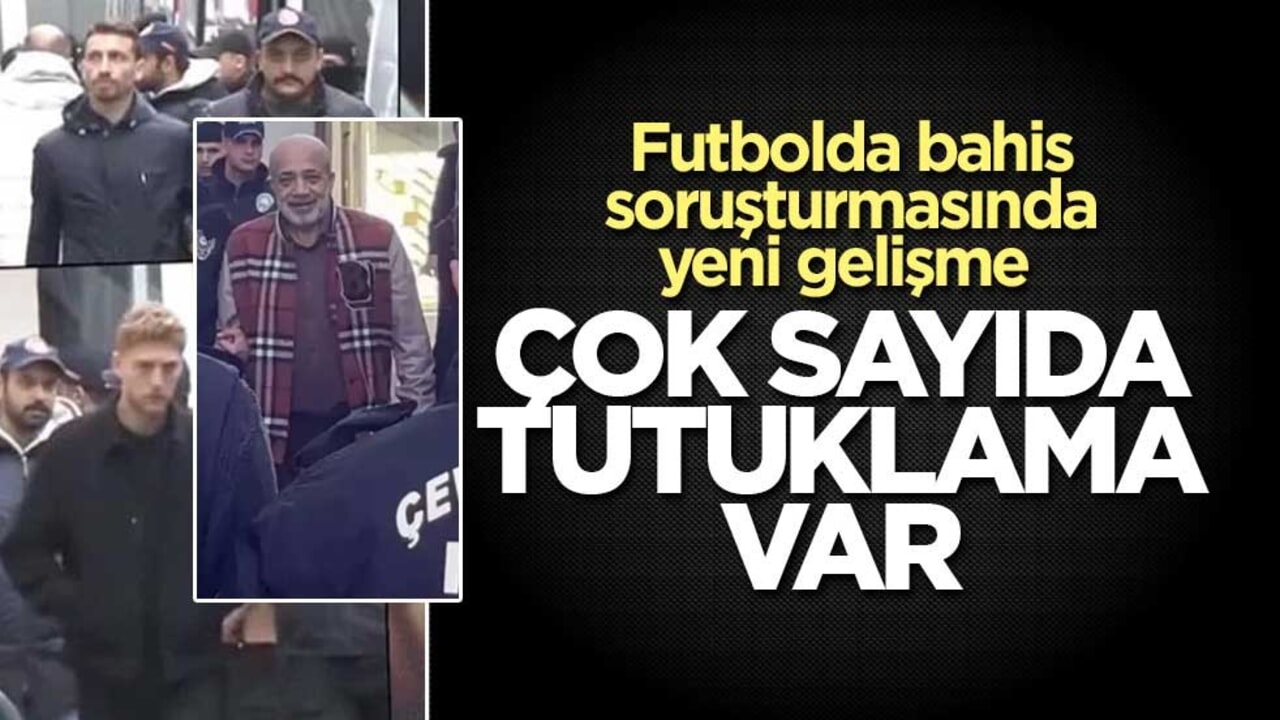 Futbolda bahis soruşturmasında Murat Sancak ve Ahmet Okatan tutuklandı