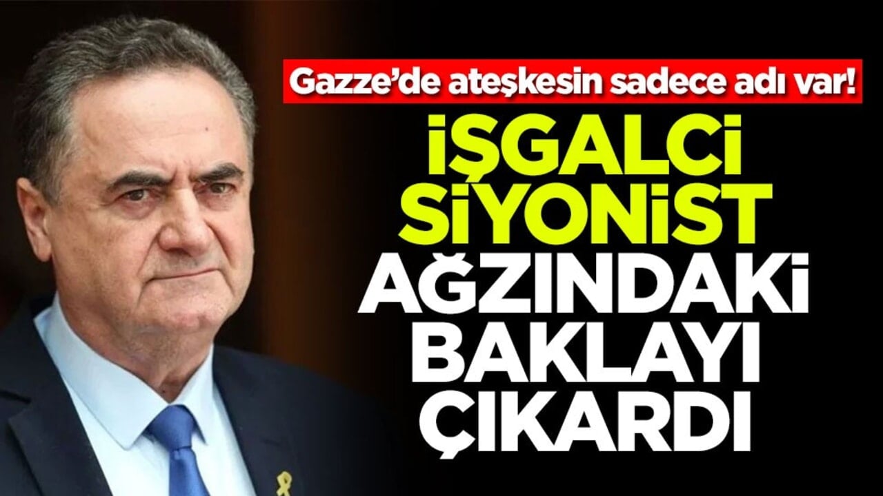 Gazze’de ateşkesin sadece adı var! İşgalci Siyonist ağzındaki baklayı çıkardı