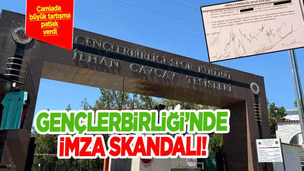 Gençlerbirliği’nde İmza skandalı: 2 Ay önce istifa eden yönetici üzerinden seçim ve atama kararı!