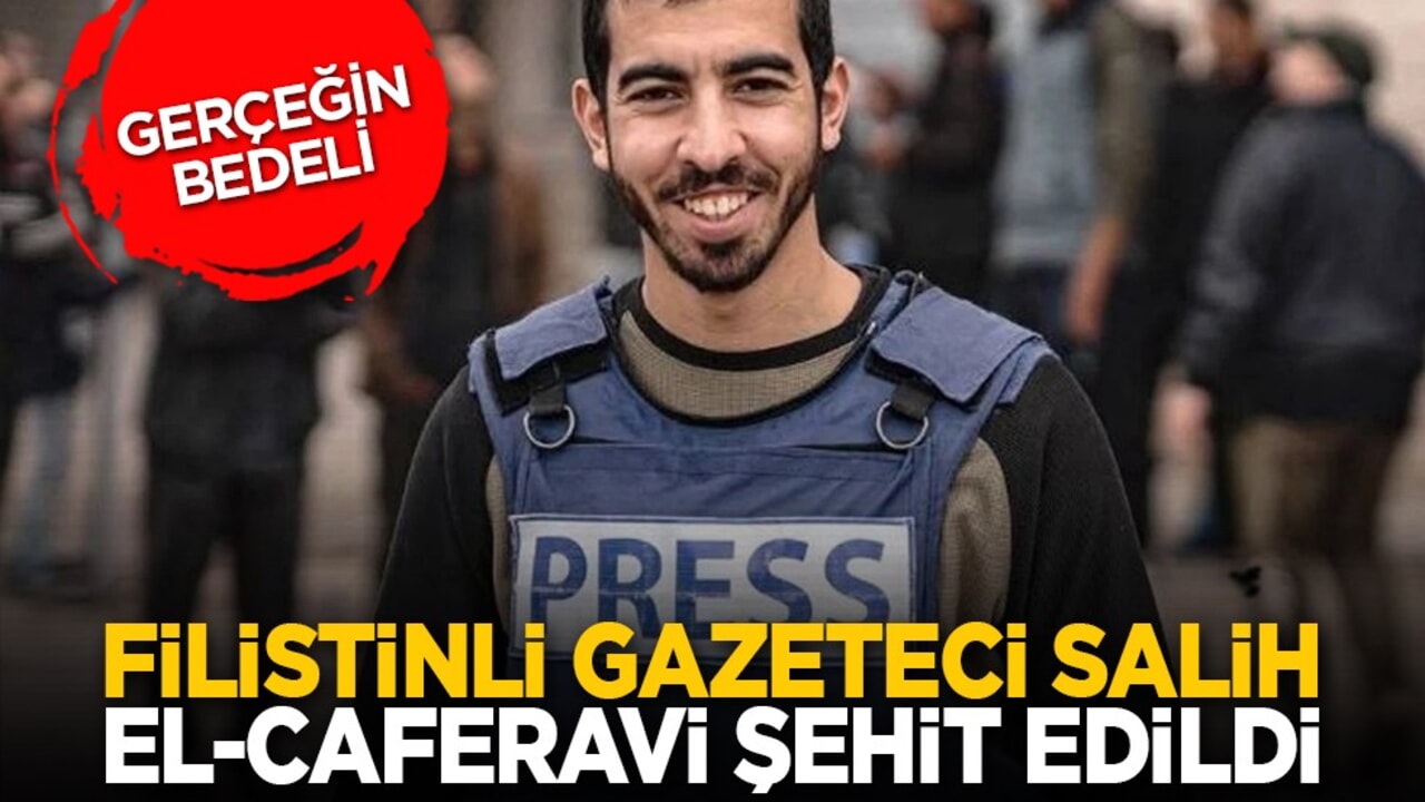 Gerçeğin bedeli: Filistinli gazeteci Salih el-Caferavi şehit edildi