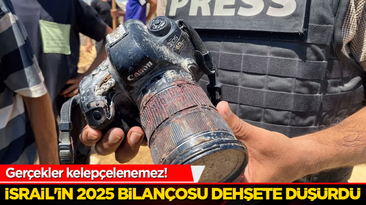 Gerçekler kelepçelenemez! İsrail'in 2025 bilançosu dehşete düşürdü