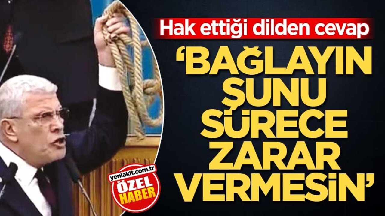 Hak ettiği dilden cevap! "Bağlayın şunu, sürece zarar vermesin"