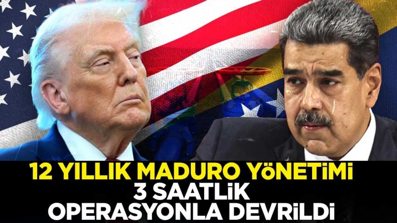 Haydut ABD'den Venezuela'da 3 saatlik askeri operasyon: 12 yıllık Maduro yönetimi devrildi
