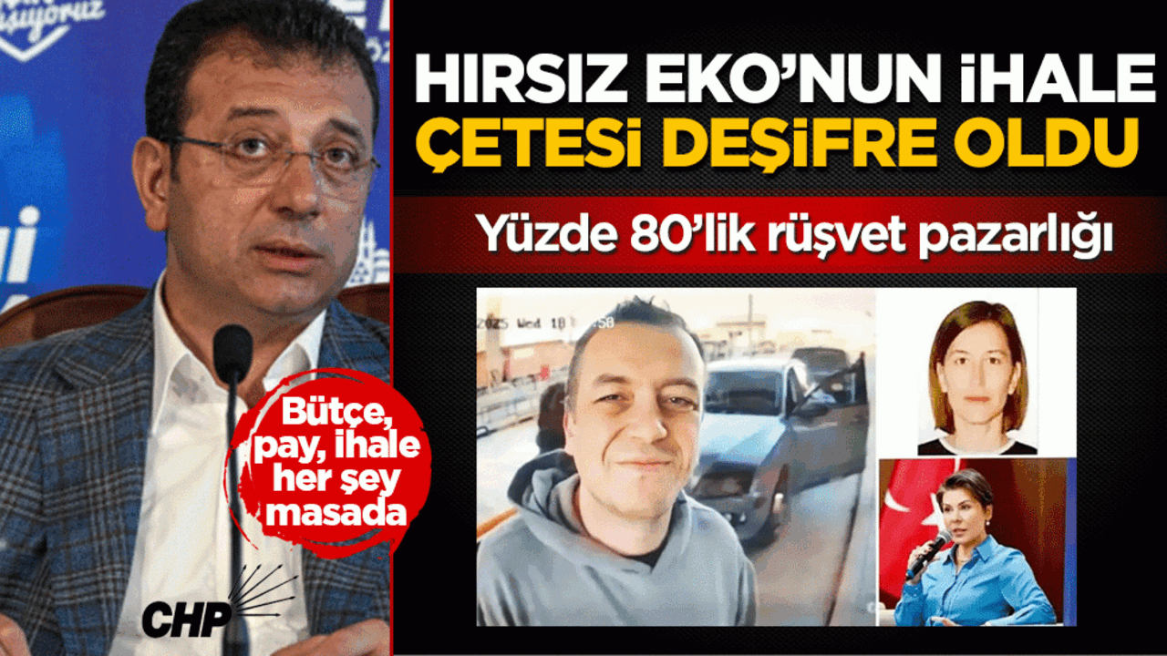 Hırsız İmamoğlu’nun ekibinde skandallar bitmiyor: Yüzde 80’lik rüşvet pazarlığı mesajı ortaya çıktı! Bütçe, pay, ihale her şey masada