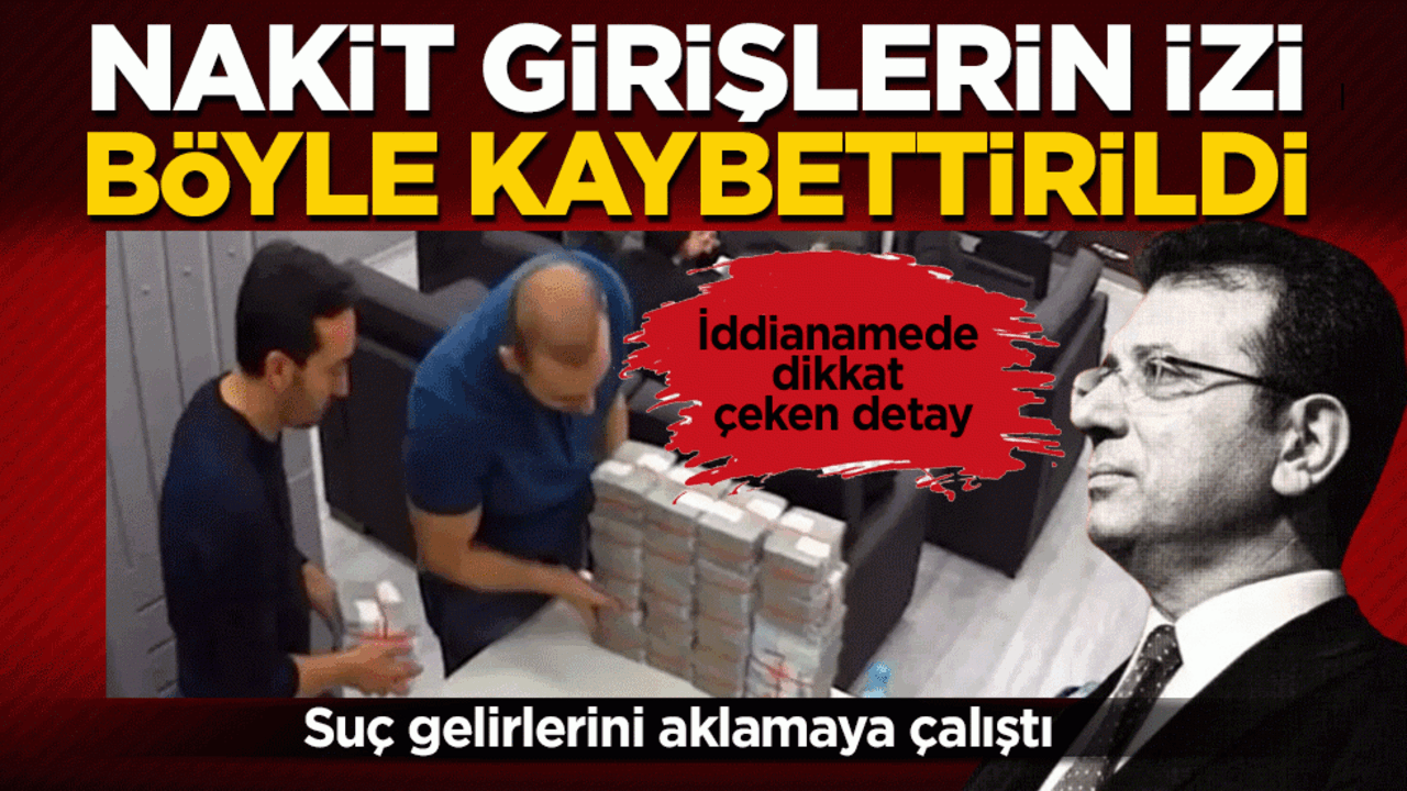 İmamoğlu, suç gelirlerini yakınları ve paravan şahıslar üzerinden böyle transfer etmiş