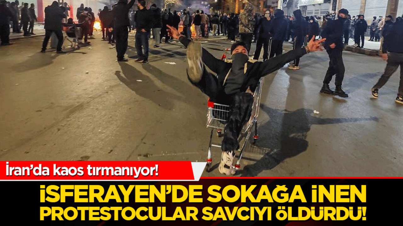 İran’da kaos tırmanıyor! İsferayen’de sokağa inen protestocular savcıyı öldürdü!
