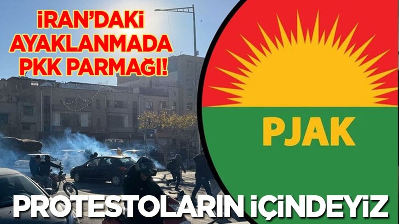 İran’daki ayaklanmada PKK parmağı: Protestoların içindeyiz!