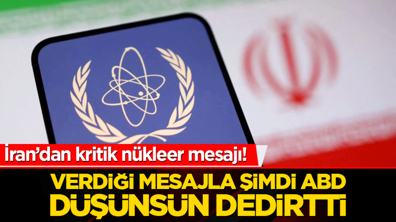 İran’dan kritik nükleer mesaj! UAEA ile kapıların tamamen kapanmadığı vurgulandı!