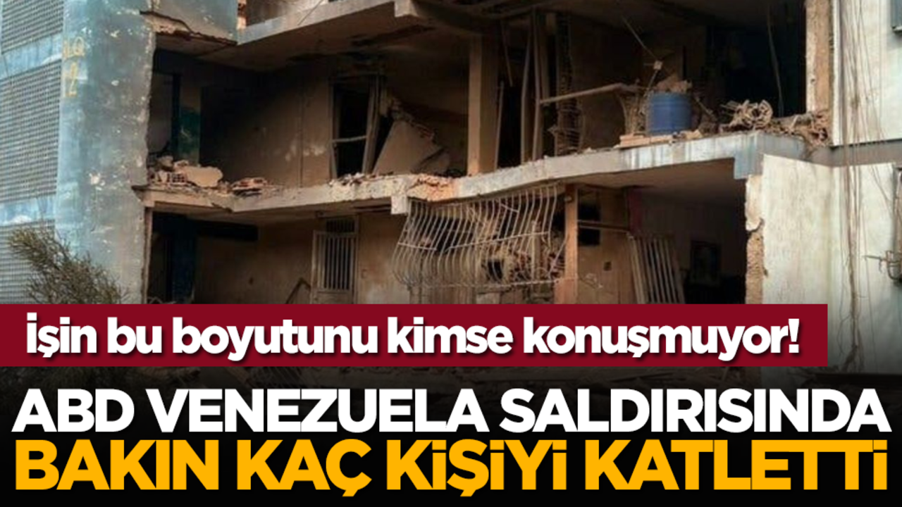 İşin bu boyutunu kimse konuşmuyor! ABD Venezuela saldırısında bakın kaç kişiyi katletti