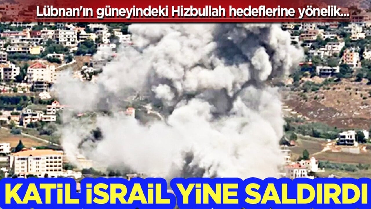İsrail, Lübnan'ın vurdu! Son dakika
