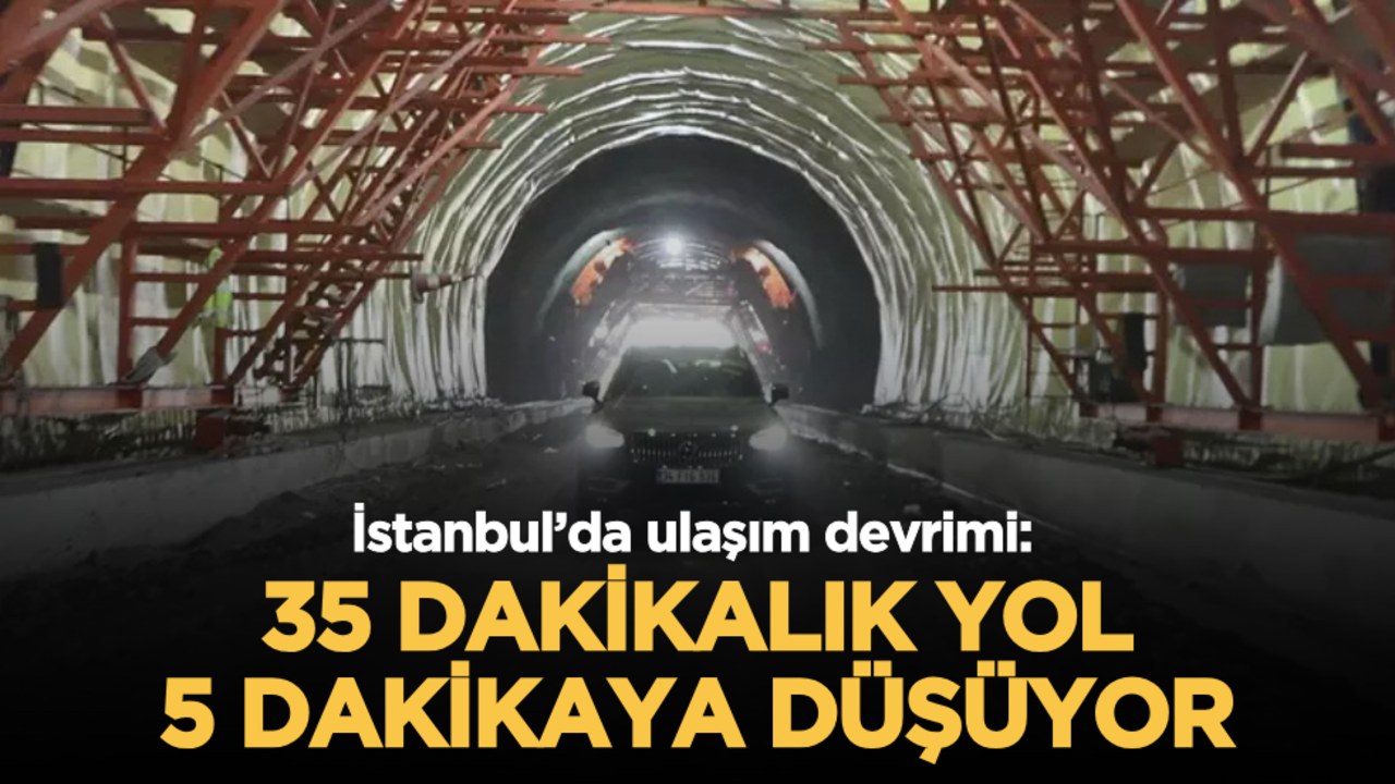 İstanbul’da ulaşım devrimi: 35 dakikalık yol 5 dakikaya düşüyor