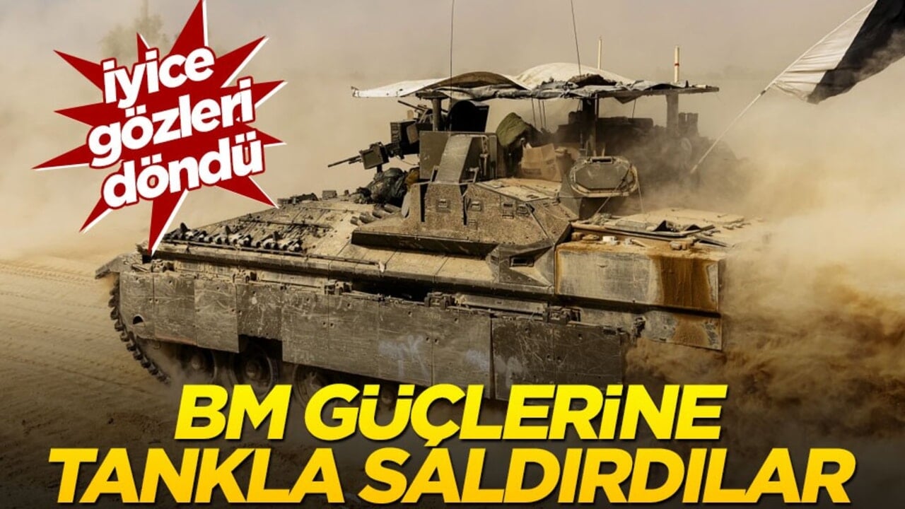 İyice gözleri döndü! Şimdi de BM güçlerine saldırdılar