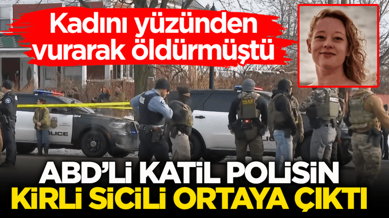 Kadını yüzünden vurarak öldürmüştü! ABD’li katil polisin kirli sicili ortaya çıktı