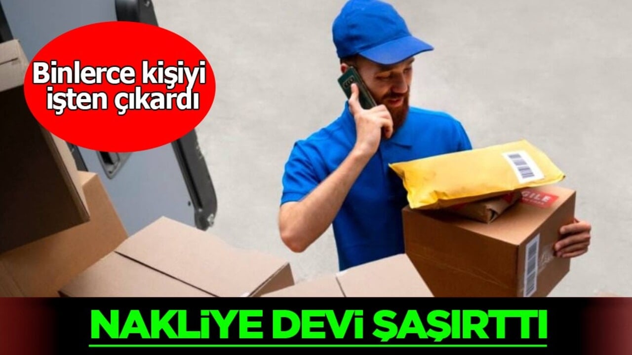 Kargo devi 48 bin kişiyi işten çıkardı!