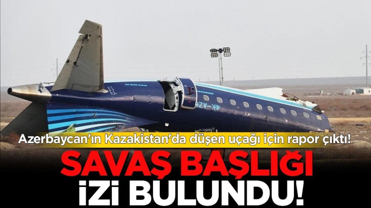 Kazakistan'daki uçak faciasında "savaş başlığı" şoku