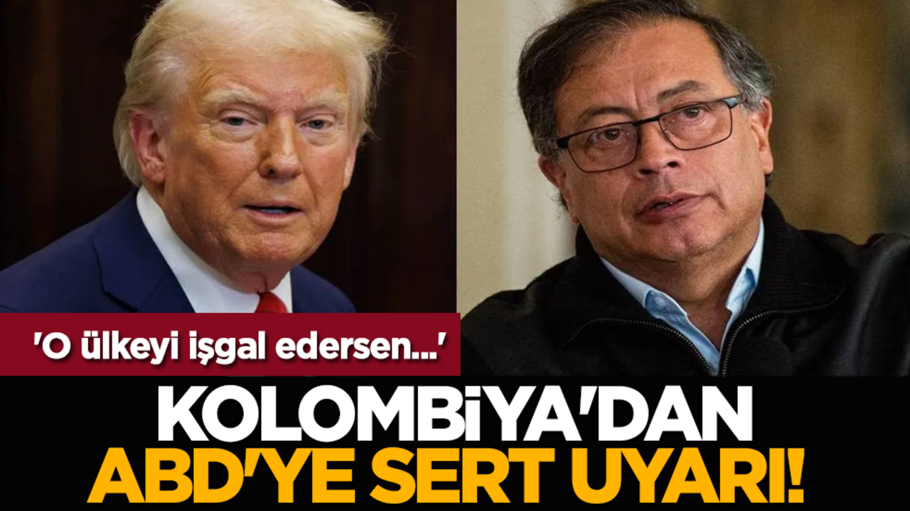 Kolombiya'dan, ABD'ye sert uyarı! 'O ülkeyi işgal edersen...'