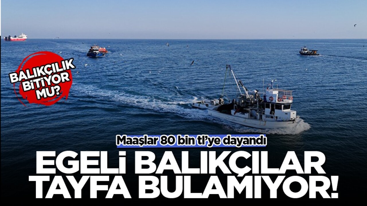 Maaş 80 bin lirayı buldu ama işçi yok: Gençler deniz yerine masa başını seçiyor