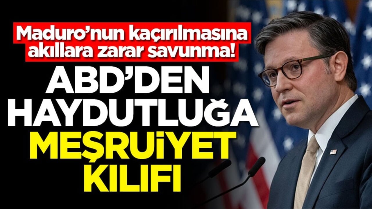 Maduro’nun kaçırılmasına akıllara zarar savunma! ABD’den haydutluğa meşruiyet kılıfı